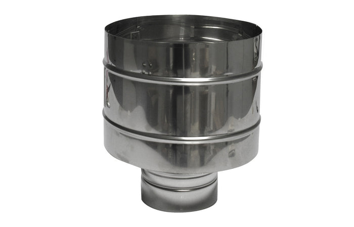 TERMINALE IN ACCIAIO A BOTTE- Diam. 140- DK- pezzi 1