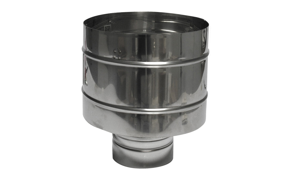 TERMINALE IN ACCIAIO A BOTTE- Diam. 160- DK- pezzi 1