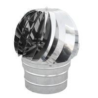 TIRAFUMI BASE TONDA ACCIAIO INOX- Diam. 100- DK- pezzi 1