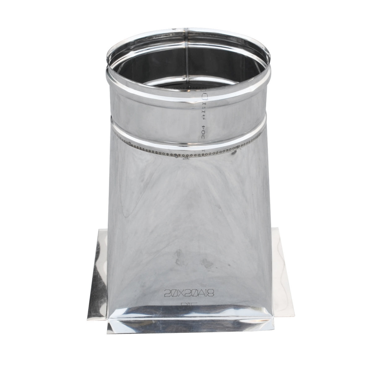 TRAMOGGE ACCIAIO INOX- Base 200 x Diam. 200- DK- pezzi 1