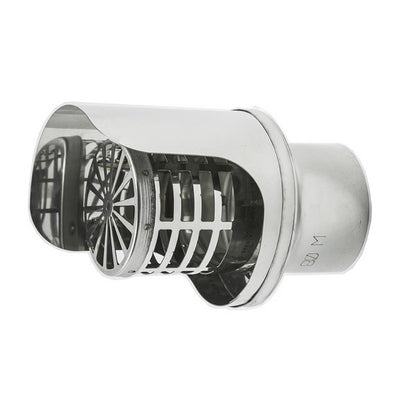 TERMINALE PELLET INOX- Diam. 100- DK- pezzi 1