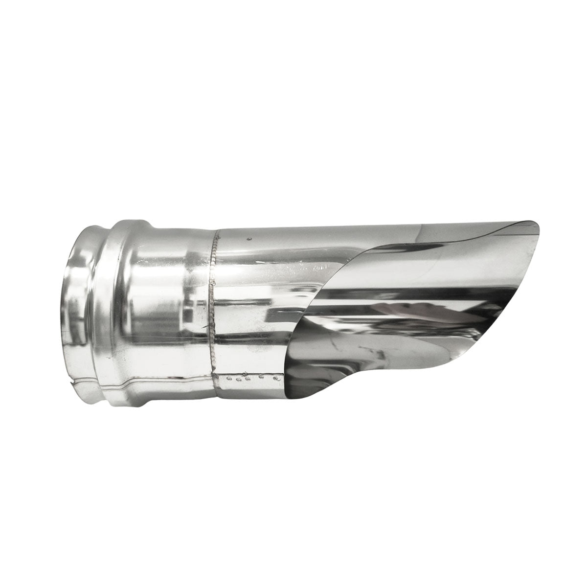 TERMINALE GOMITO INOX 304 CON CAPPELLO DRITTO- Diam. 80- DK- pezzi 1