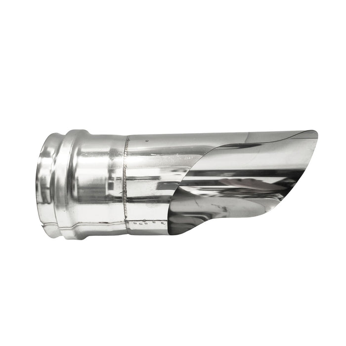 TERMINALE GOMITO INOX 304 CON CAPPELLO DRITTO- Diam. 80- DK- pezzi 1