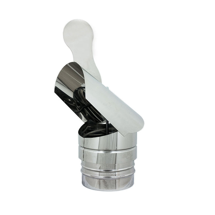 TERMINALE GALLO TONDO INOX- Diam. 200- DK- pezzi 1