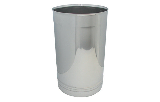 CANNA FUMARIA IN ACCIAIO 316L - ELEMENTO LINEARE DA MT. 0.50- Diam. 250- DK- pezzi 1