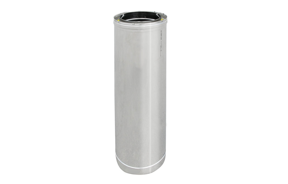 TUBO ACCIAIO INOX 316L DOPPIA PARETE MT 1- D. Int. 130 - D. Est. 180- DK- pezzi 1