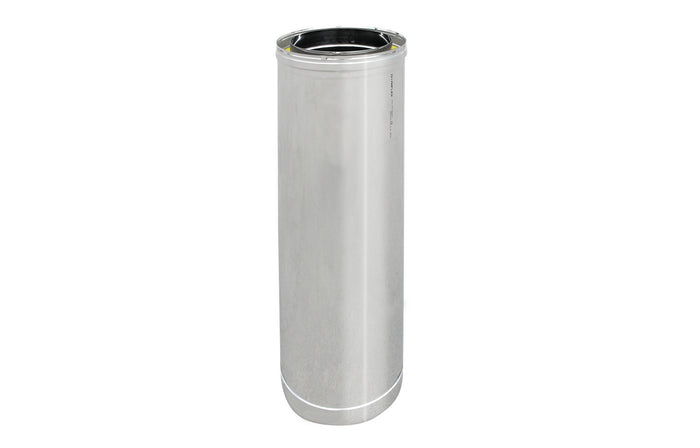 TUBO ACCIAIO INOX 316L DOPPIA PARETE MT 1- D. Int. 150 - D. Est. 200- DK- pezzi 1