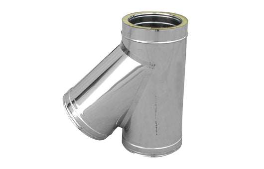 BRAGA IN ACCIAIO 316L A 45  ° DOPPIA PARETE- D. Int. 200 - D. Est. 250- DK- pezzi 1