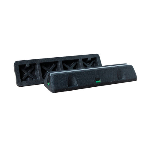 SUPPORTO ANTIVIBRANTE A PAVIMENTO- cm 45 x 16 x 9 Port. 180 kg- FERRA- pezzi 1