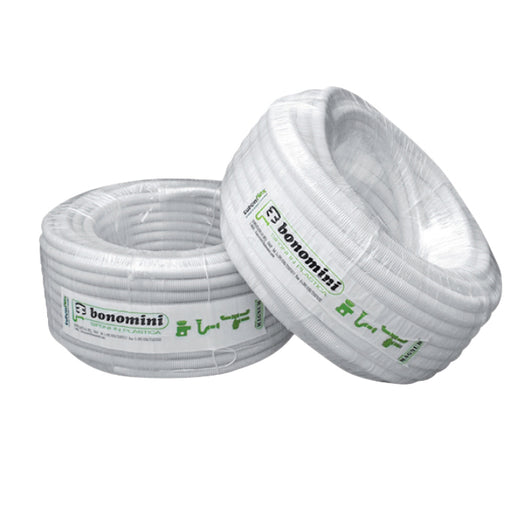 TUBO DI SCARICO CONDENSA PE + POLIPROPILENE PP- D. Int. 16mm / D. Est. 18mm- BONOM- metri 50