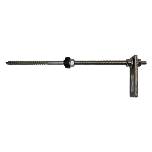 KIT 6 PZ VITE DOPPIA CON PIASTRA PER INSTALLAZIONE A TETTO IN FALDA- ATON- pezzi 1