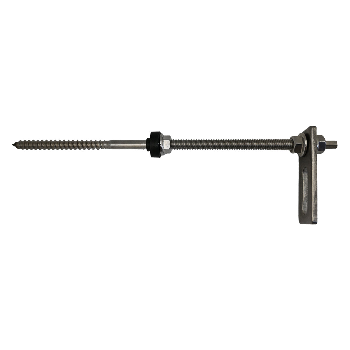 KIT 6 PZ VITE DOPPIA CON PIASTRA PER INSTALLAZIONE A TETTO IN FALDA- ATON- pezzi 1