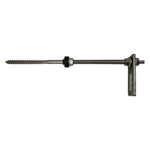 KIT 6 PZ VITE DOPPIA CON PIASTRA PER INSTALLAZIONE A TETTO IN FALDA- ATON- pezzi 1