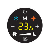 KIT COMANDO CFF TOUCH EASY- x mod. 10-20-30-40-50- SABIA- pezzi 1