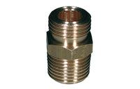 RACCORDO A NIPPLE IN OTTONE CON FILETTATURA DX/SX- 1/2 M. x 20/14- NOVAC- pezzi 1