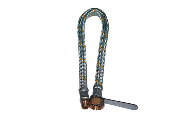 FLESSIBILE PER GAS MF  CM. 50- 3/8 x 1/2- DK- pezzi 1