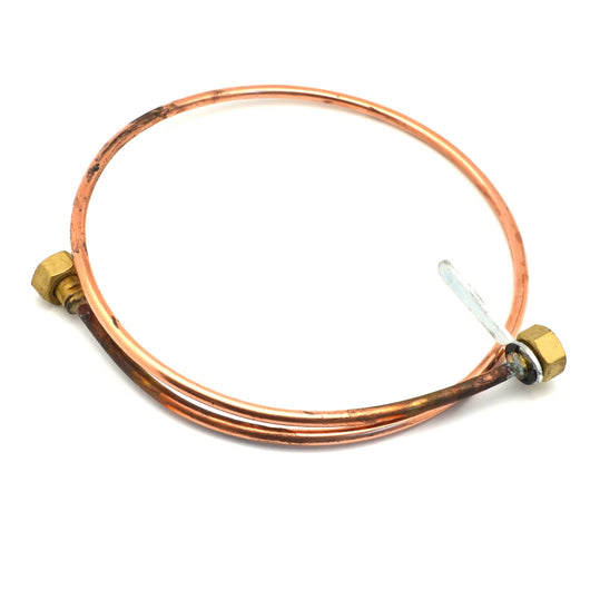 MANICHETTE IN RAME PER L'ACCOPPIAMENTO DI CENTRALINE- L cm 100 Es. CH25- NOVAC- pezzi 1