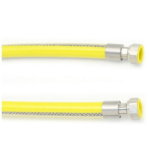 TUBO FLESSIBILE IN ACCIAIO FF PER GAS- cm. 200- ATON- pezzi 1