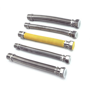 KIT 5 PZ FLESSIBILI INOX ESTENSIBILI PER CALDAIE A GAS- mm 220/420- TECNG- pezzi 1