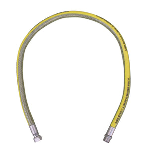 TUBO FLESSIBILE IN ACCIAIO MF PER GAS PARIGI- cm 150- PARIG- pezzi 1