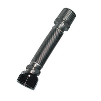 FLESSIBILE INOX RACCORDO IN OTTONE MM 220 / 420 ACQUA PARIGI- 1/2- PARIG- pezzi 1