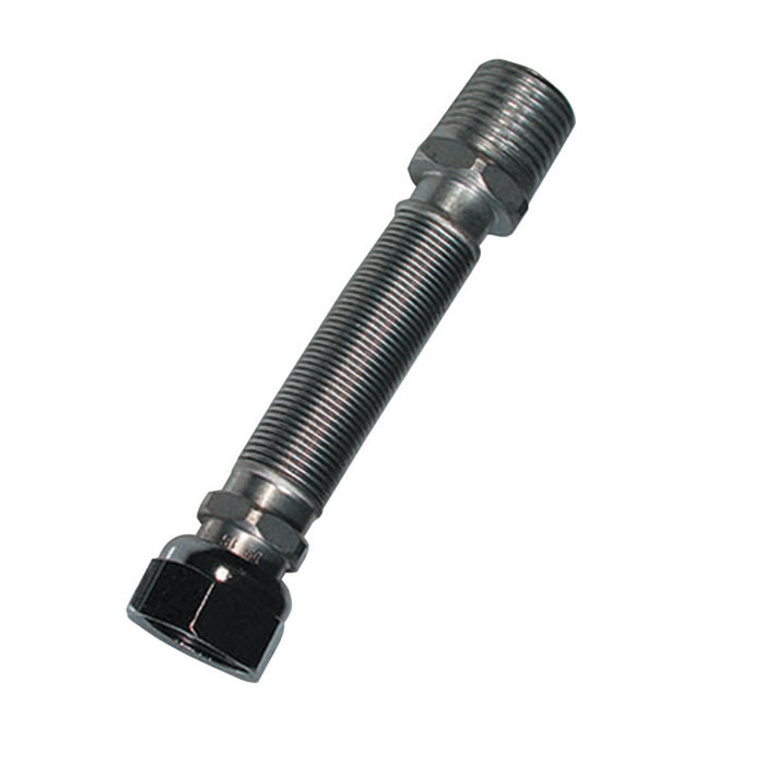 FLESSIBILE INOX RACCORDO IN OTTONE MM 220 / 420 ACQUA PARIGI- 1- PARIG- pezzi 1