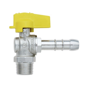 RUBINETTO A SFERA SQUADRA MASCHIO PORTAG. METANO GAS UNI 7141- 1/2  DN 10- FIV- pezzi 1