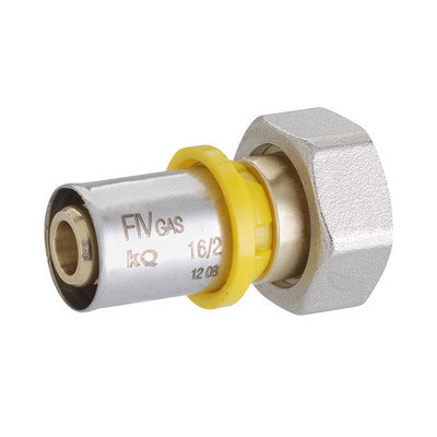 RACCORDO DIRITTO CON DADO GIREVOLE FEMM C/TENUTA O-RING- M28 x 1,5 x 26- FIV- pezzi 1