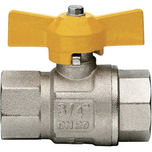 VALVOLA A SFERA GAS FF CON FARFALLA MOD. LONDON- 1  DN 25- ITAP- pezzi 1