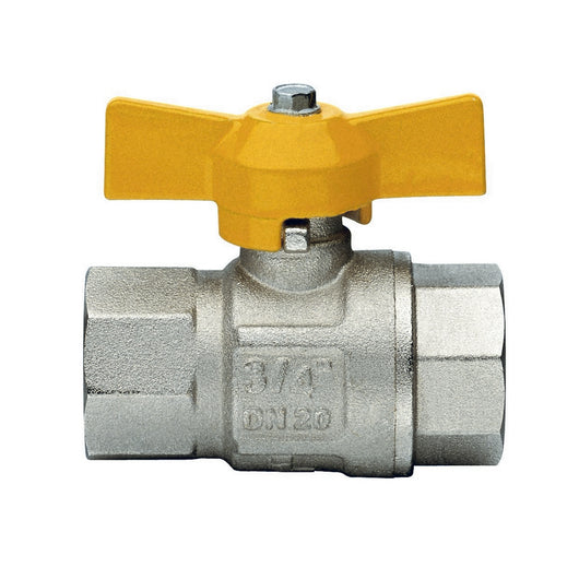 VALVOLA A SFERA GAS FF CON FARFALLA MOD. LONDON- 1  DN 25- ITAP- pezzi 1