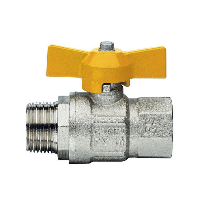 VALVOLA A SFERA GAS MF A FARFALLA MOD. LONDON- 1/2  DN 15- ITAP- pezzi 1