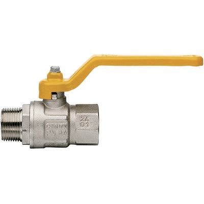 VALVOLA A SFERA GAS MF CON LEVA LUNGA MOD. LONDON- 3/4  DN 20- ITAP- pezzi 1