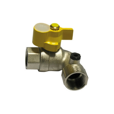 VALVOLA A SFERA GAS FF A SQUADRA S.ZA SERRATURA- 1  DN 25- ENOLG- pezzi 1