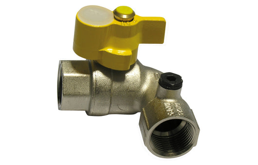 VALVOLA A SFERA GAS FF A SQUADRA S.ZA SERRATURA- 1  DN 25- ENOLG- pezzi 1