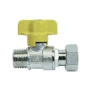 RUBINETTO A SFERA PER GAS MF CON BOCCHETTONE- 3/4 x 1/2- BUGAT- pezzi 1