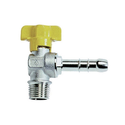 RUBINETTO A SFERA GAS SQUADRA M- 1/2 x 14  Metano- BUGAT- pezzi 1