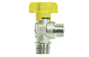 RUBINETTO A SFERA PER GAS SQUADRA MM- 1/2 DN 10- BUGAT- pezzi 1