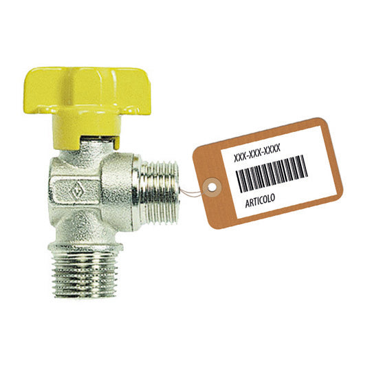 RUBINETTO A SFERA PER GAS SQUADRA MM F-BRICO- 1/2- FAIDF- pezzi 1