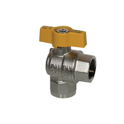 RUBINETTO A SFERA PER GAS SQUADRA FF- 1  DN 25- EFFEB- pezzi 1