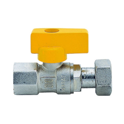 RUBINETTO A SFERA PER GAS DIRITTO FEMMINA- 1/2 x 3/4  DN 15x20- ENOLG- pezzi 1