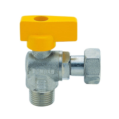 RUBINETTO A SFERA PER GAS A SQUADRA MASCHIO- 3/4 x 3/4  DN 20- ENOLG- pezzi 1