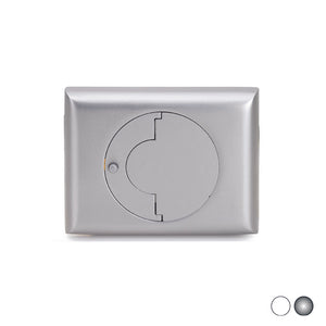 PIASTRA CON LEVA E ROSONE- Cromo- ENOLG- pezzi 1