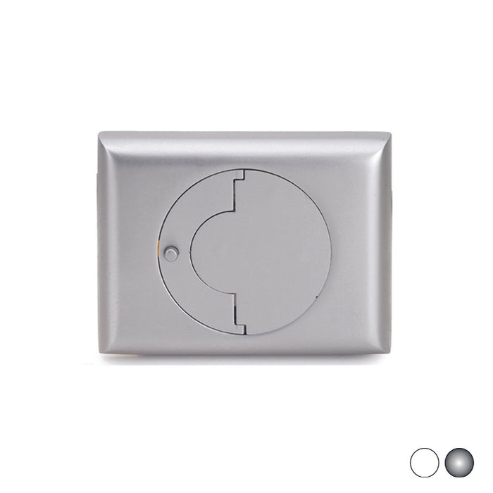 PIASTRA CON LEVA E ROSONE- Cromo- ENOLG- pezzi 1