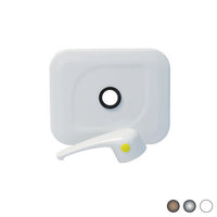 ROSONE CON LEVA PER VALVOLA GAS A INCASSO- Bianco  1/2- ENOLG- pezzi 1