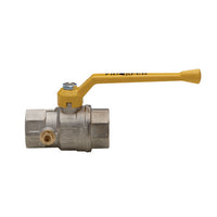 VALVOLA A SFERA PER GAS A PASSAGGIO TOTALE DIRITTA C/PRESA PRESSIONE- 11/2 DN 40- RB- pezzi 1