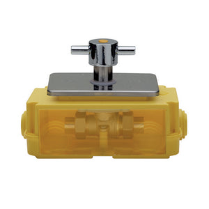 VALVOLA A SFERA GAS CON SCATOLA ISPEZIONABILE CON MANIGLIA- Diam. 12- RB- pezzi 1