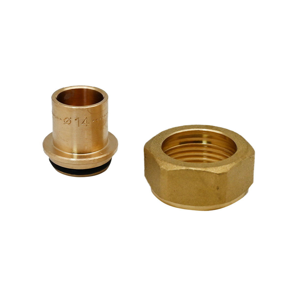 RACCORDO GAS A SALDARE K2 TC- TC 3/4 X 12 mm- TECO- pezzi 1