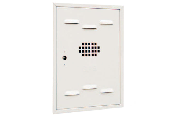 SPORTELLO PER PROTEZIONE GAS PREVERNICIATO BIANCO- cm 50 x 40 x 2- DK- pezzi 1