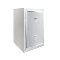 CASSETTA PER PROTEZIONE CONTATORE GAS ZINCATA- cm 50x50x30 (HxLxP) Smontata- FERRA- pezzi 1