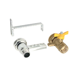 MENSOLA CON VALVOLA PER CONTATORI GAS 11/4- 3/4 - 3/4- GNALI- pezzi 1